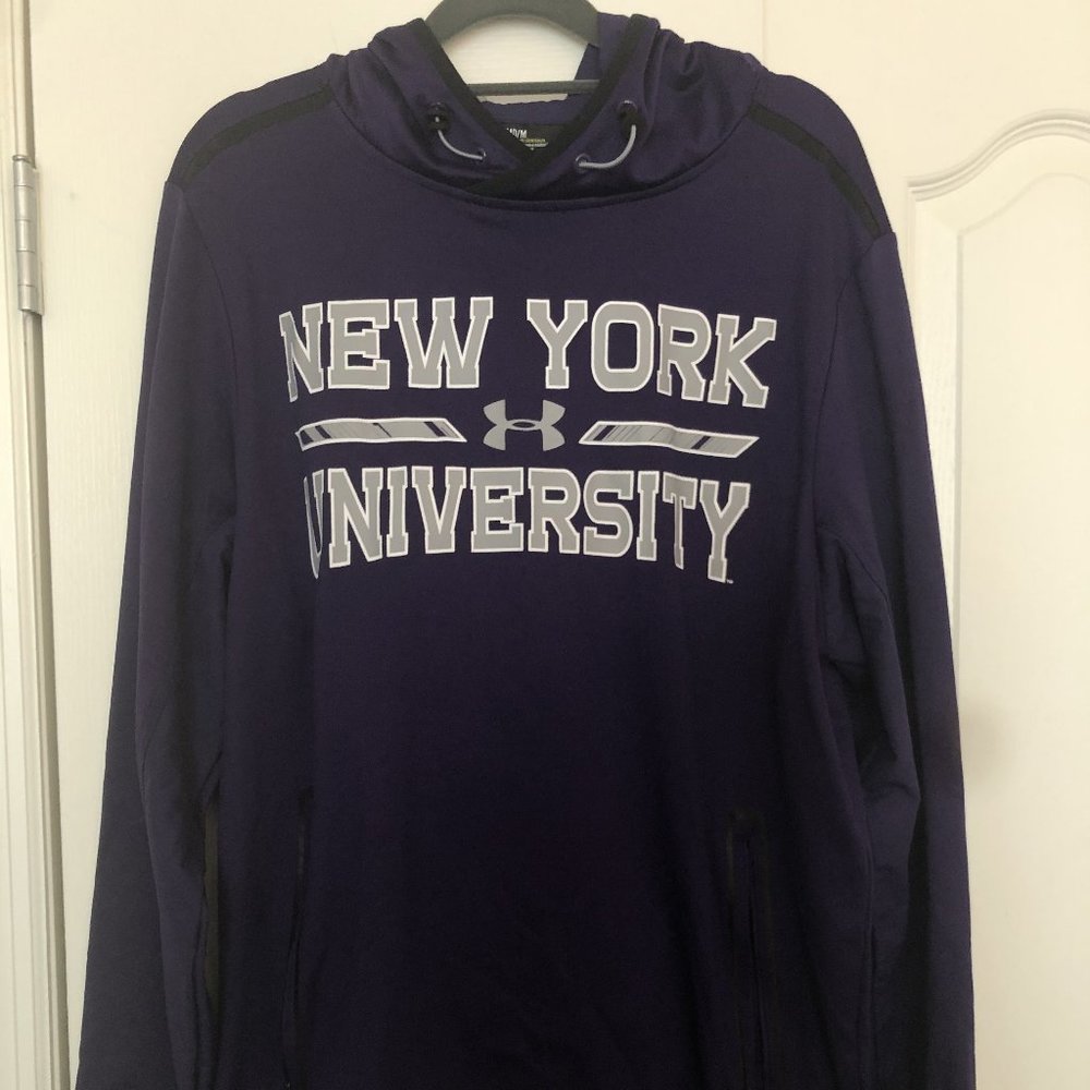 NYU Underarmour Fleece Hoodie